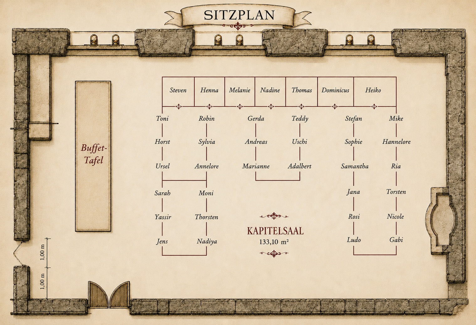 Sitzplan